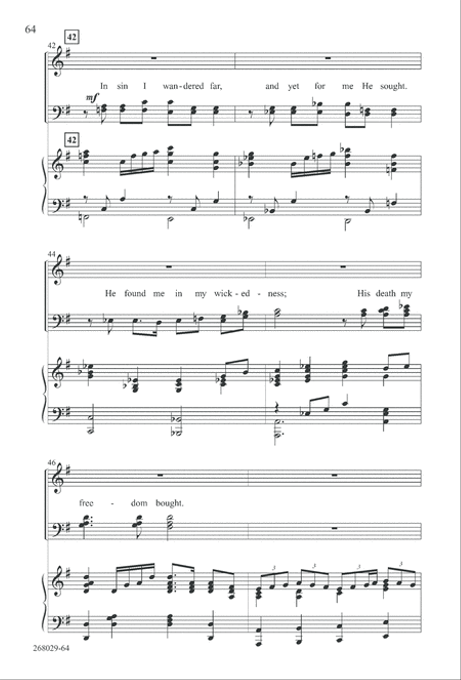 1777: A Colonial Christmas (Digital Download) 4-Part scores gallery preview page 69