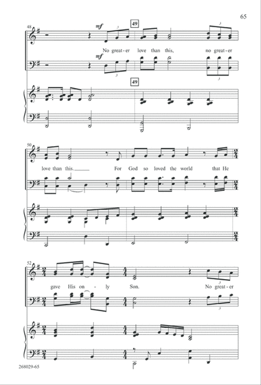1777: A Colonial Christmas (Digital Download) 4-Part scores gallery preview page 70