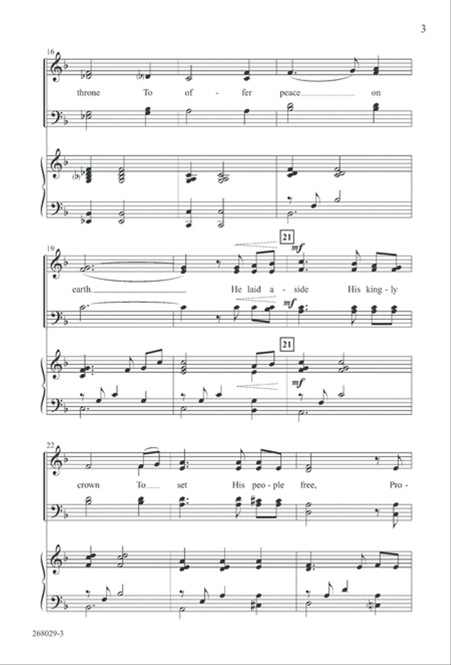 1777: A Colonial Christmas (Digital Download) 4-Part scores gallery preview page 8