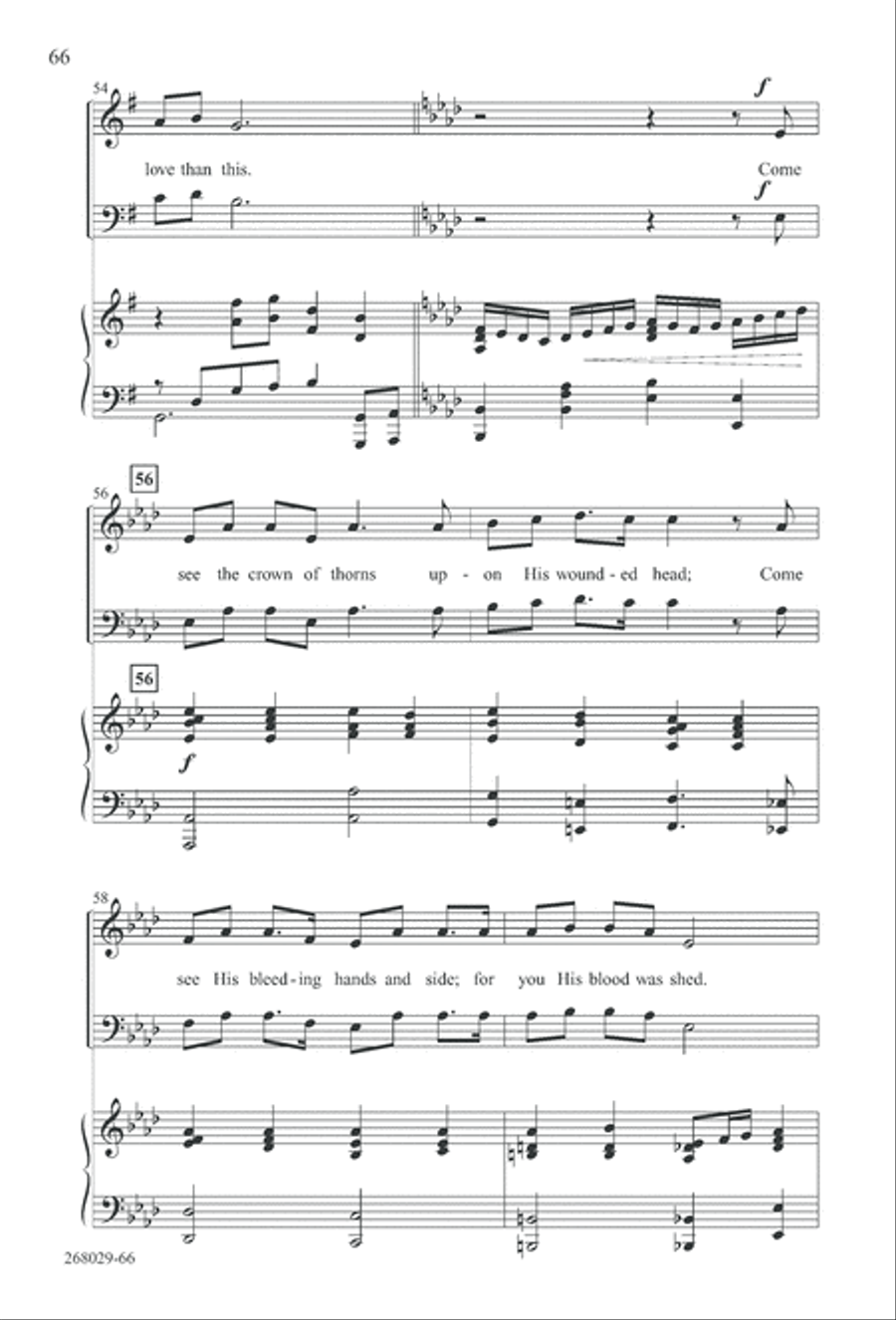 1777: A Colonial Christmas (Digital Download) 4-Part scores gallery preview page 71