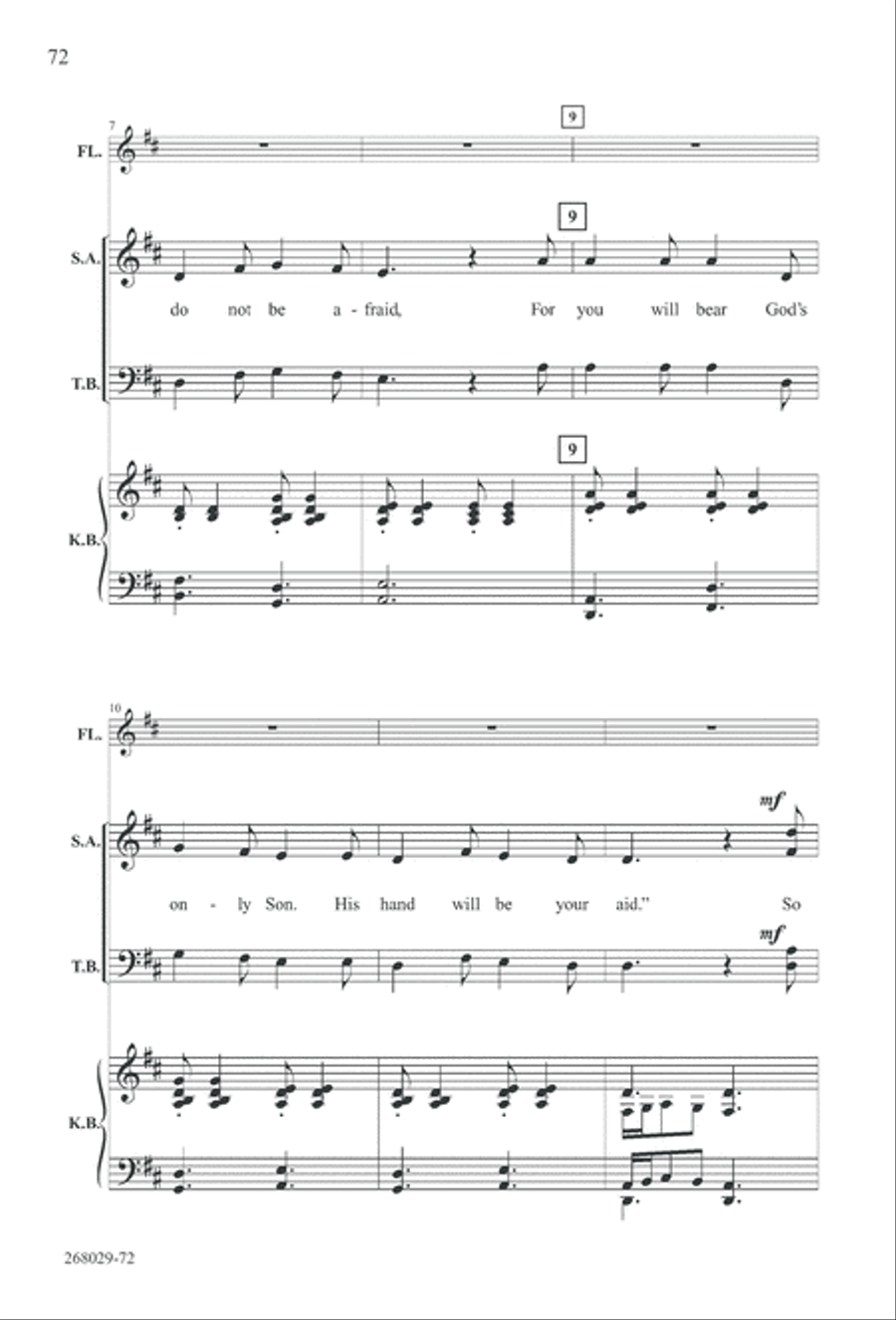 1777: A Colonial Christmas (Digital Download) 4-Part scores gallery preview page 77