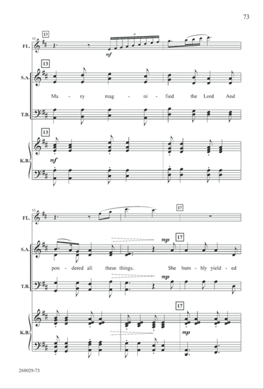 1777: A Colonial Christmas (Digital Download) 4-Part scores gallery preview page 78