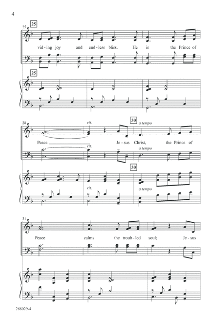 1777: A Colonial Christmas (Digital Download) 4-Part scores gallery preview page 9