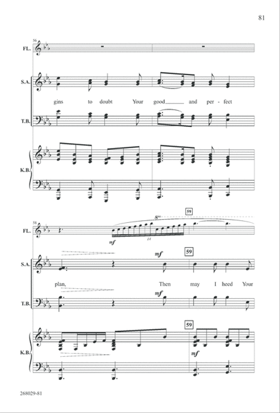 1777: A Colonial Christmas (Digital Download) 4-Part scores gallery preview page 86