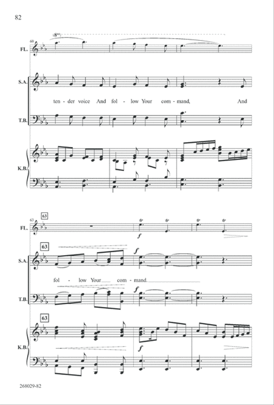 1777: A Colonial Christmas (Digital Download) 4-Part scores gallery preview page 87