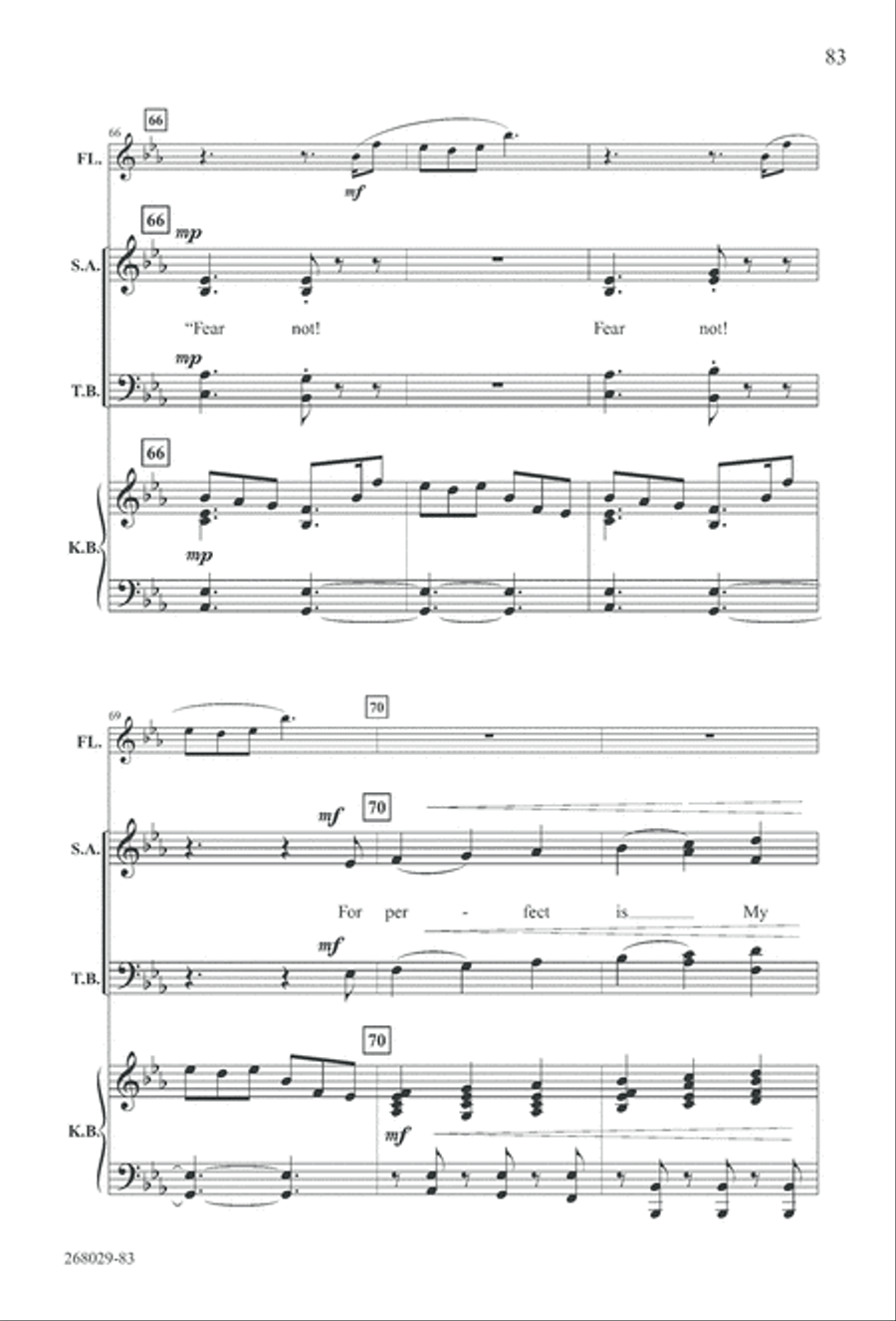 1777: A Colonial Christmas (Digital Download) 4-Part scores gallery preview page 88