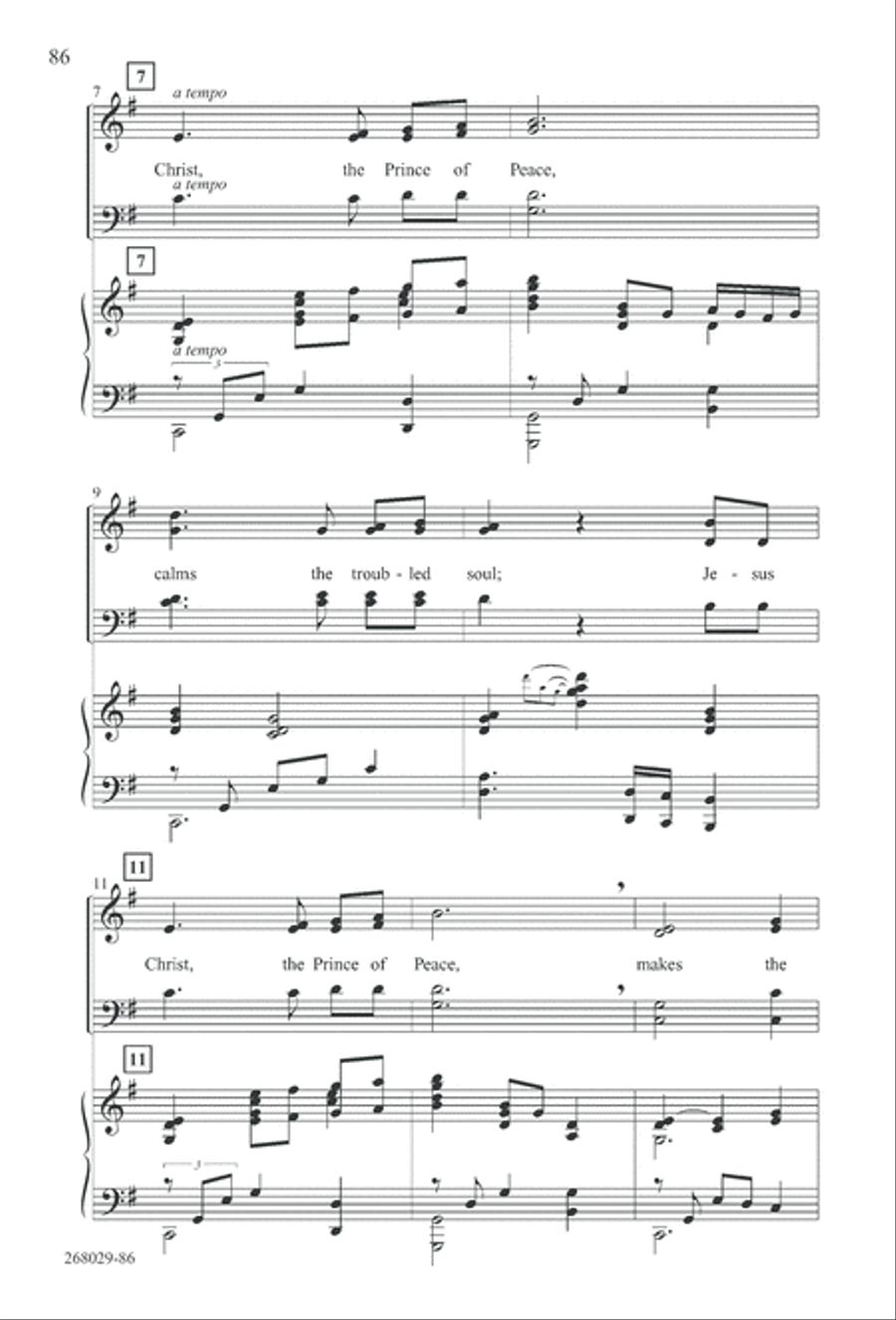 1777: A Colonial Christmas (Digital Download) 4-Part scores gallery preview page 91