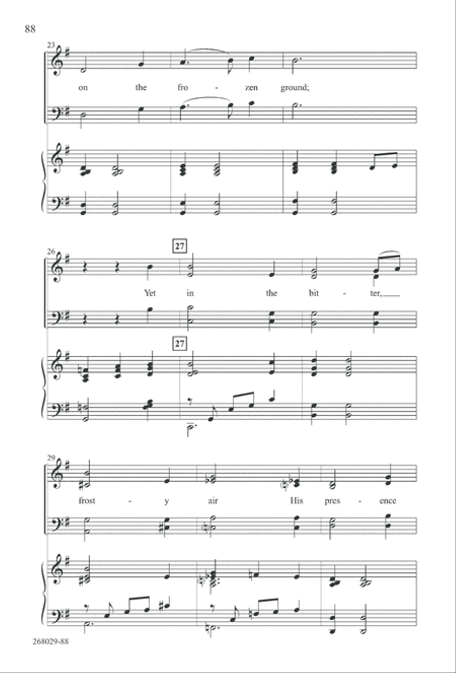 1777: A Colonial Christmas (Digital Download) 4-Part scores gallery preview page 93