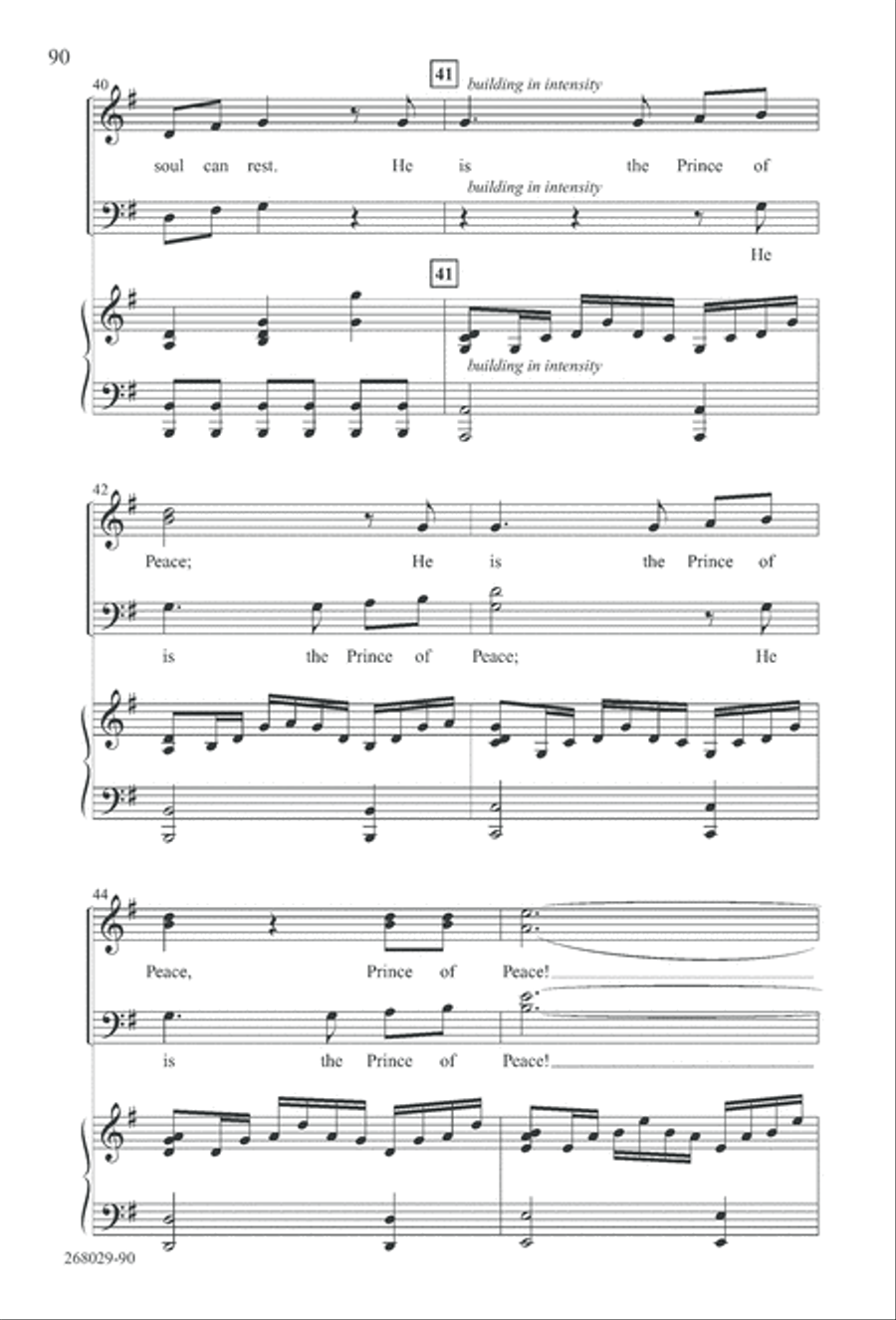 1777: A Colonial Christmas (Digital Download) 4-Part scores gallery preview page 95