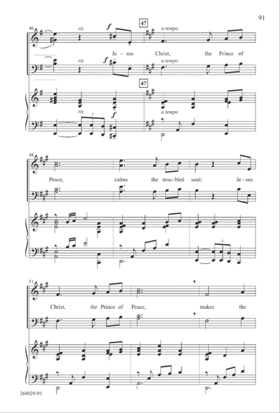 1777: A Colonial Christmas (Digital Download) 4-Part scores gallery preview page 96