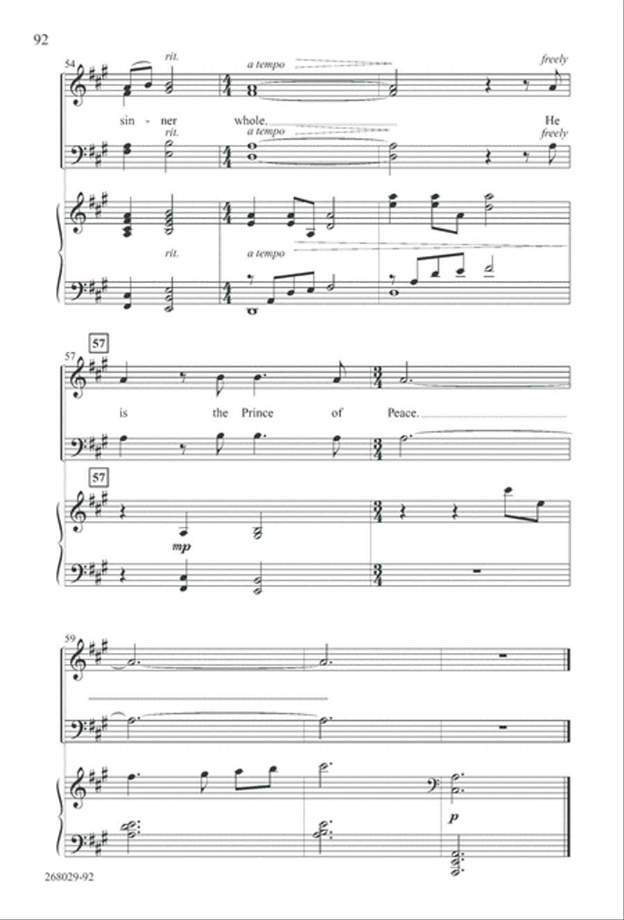 1777: A Colonial Christmas (Digital Download) 4-Part scores gallery preview page 97
