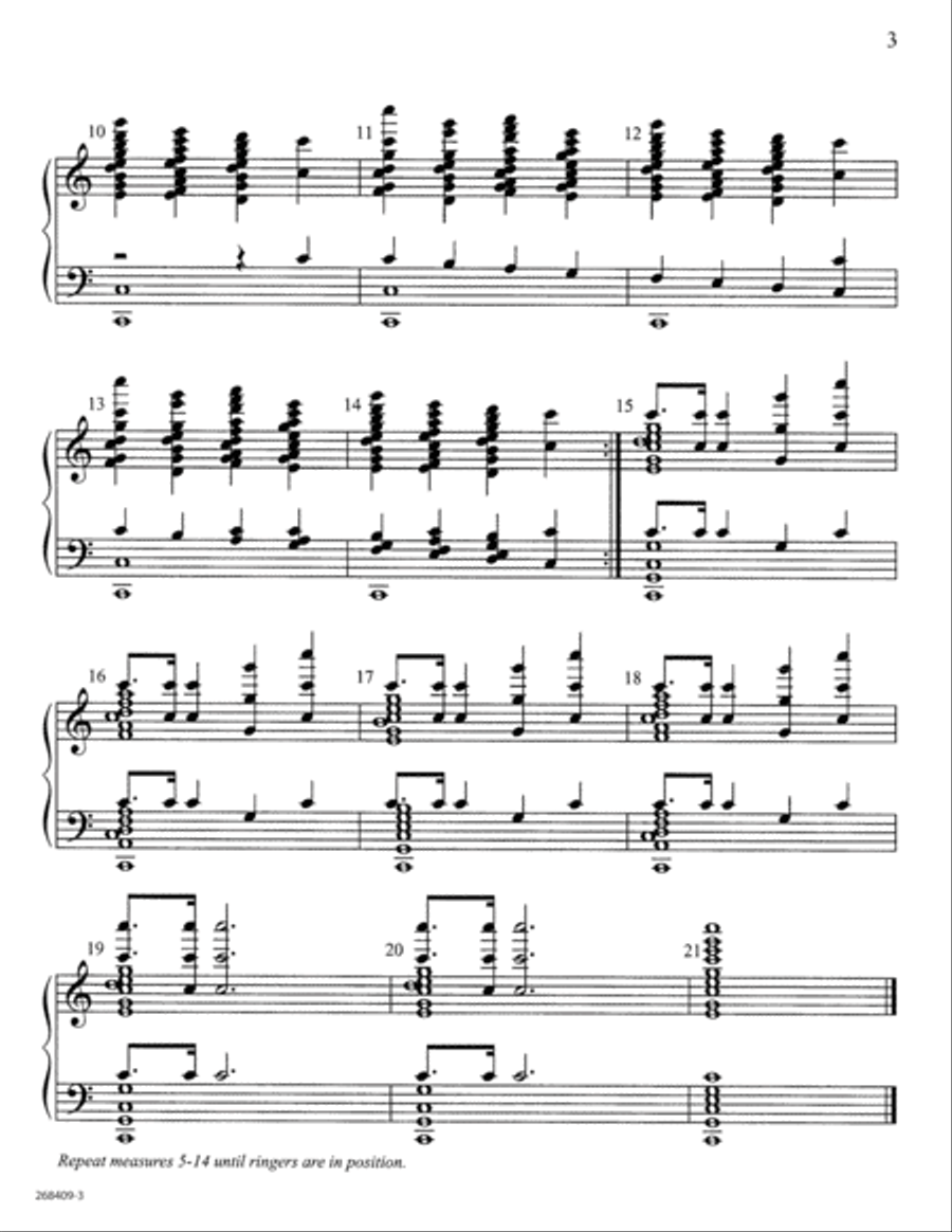 Three Processionals Three Processionals 5-Octaves scores gallery preview page 3