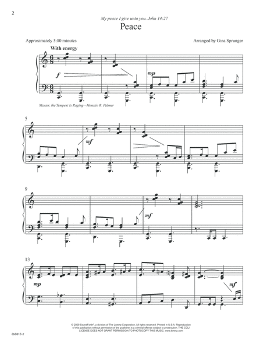 Piano Preludes II (Digital Download) Piano Solo scores gallery preview page 3