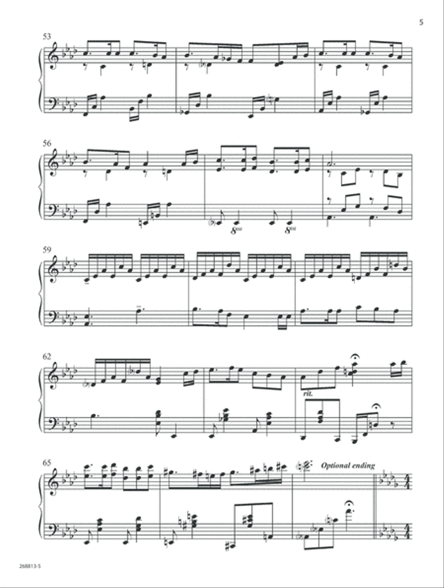 Piano Preludes II (Digital Download) Piano Solo scores gallery preview page 6