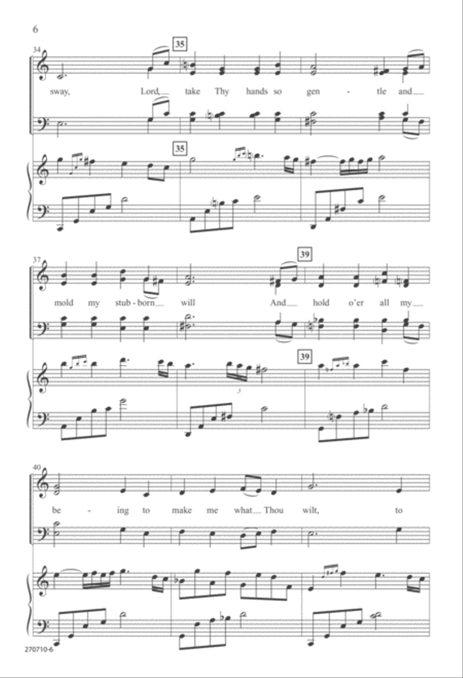 The Artist (Digital Download) 4-Part scores gallery preview page 6