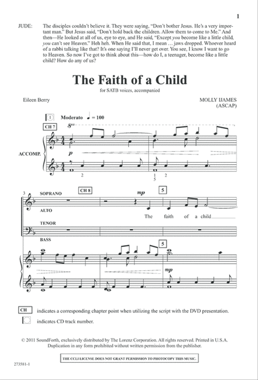 In His Hands (Digital Download) 4-Part scores gallery preview page 14