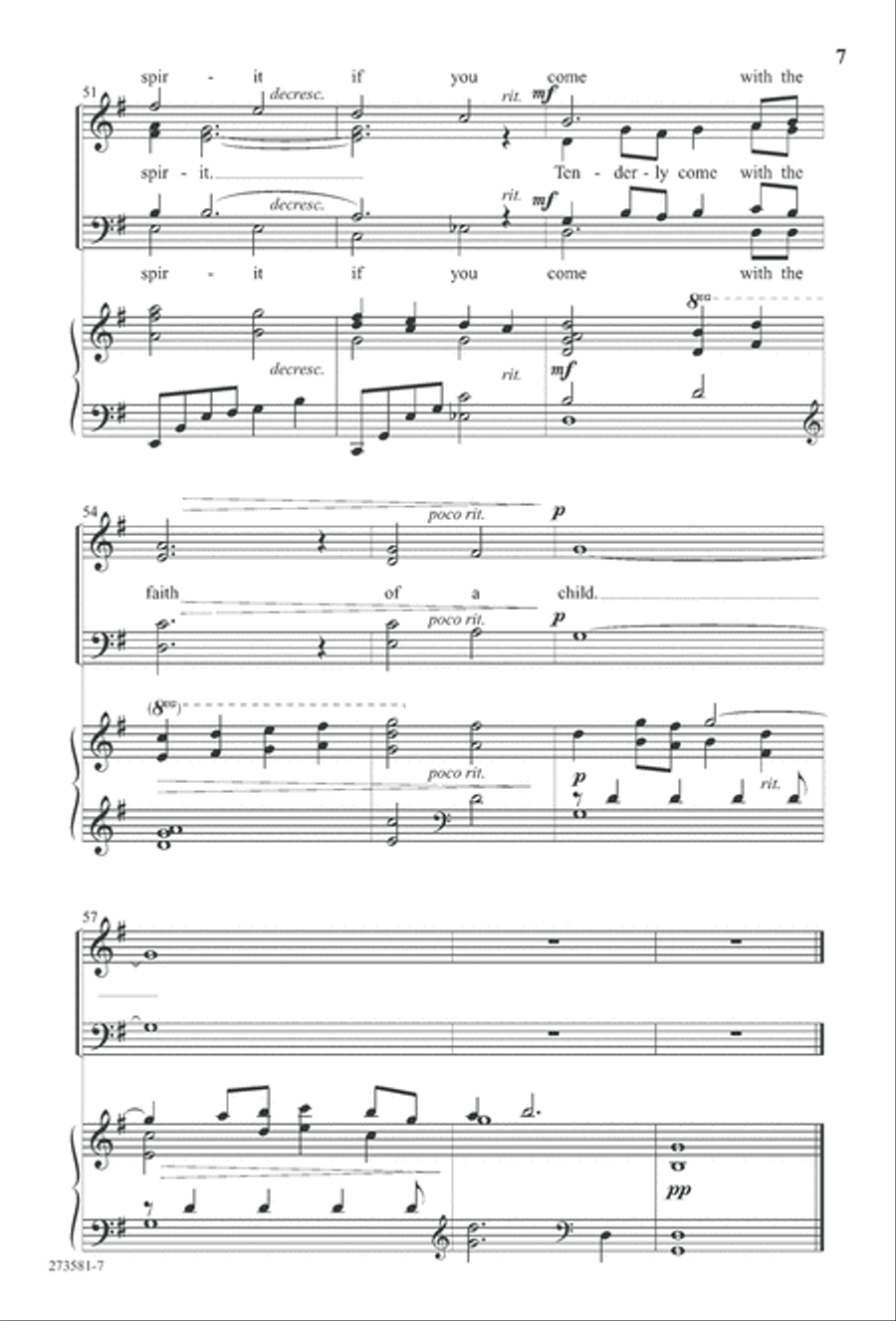 In His Hands (Digital Download) 4-Part scores gallery preview page 20