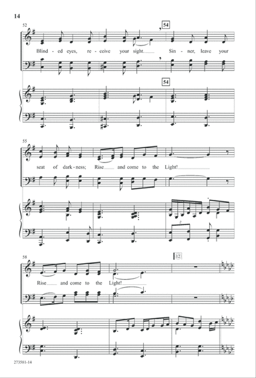 In His Hands (Digital Download) 4-Part scores gallery preview page 27