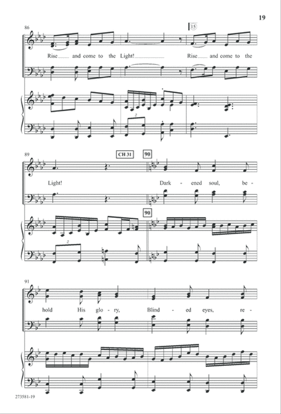 In His Hands (Digital Download) 4-Part scores gallery preview page 32