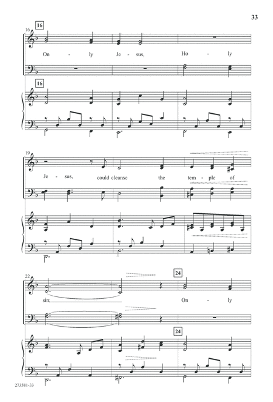 In His Hands (Digital Download) 4-Part scores gallery preview page 46