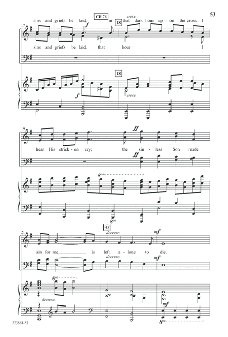 In His Hands (Digital Download) 4-Part scores gallery preview page 66