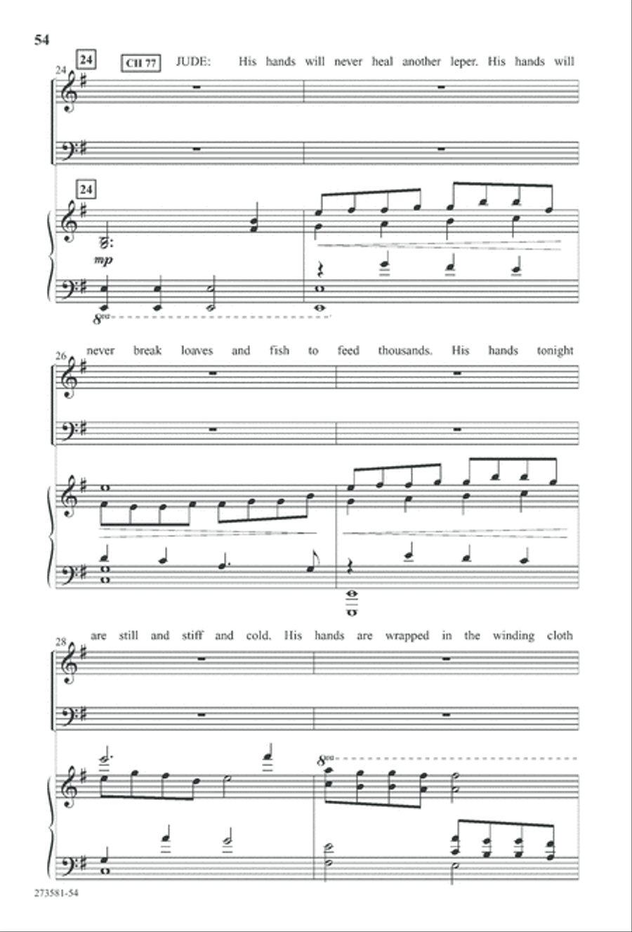 In His Hands (Digital Download) 4-Part scores gallery preview page 67