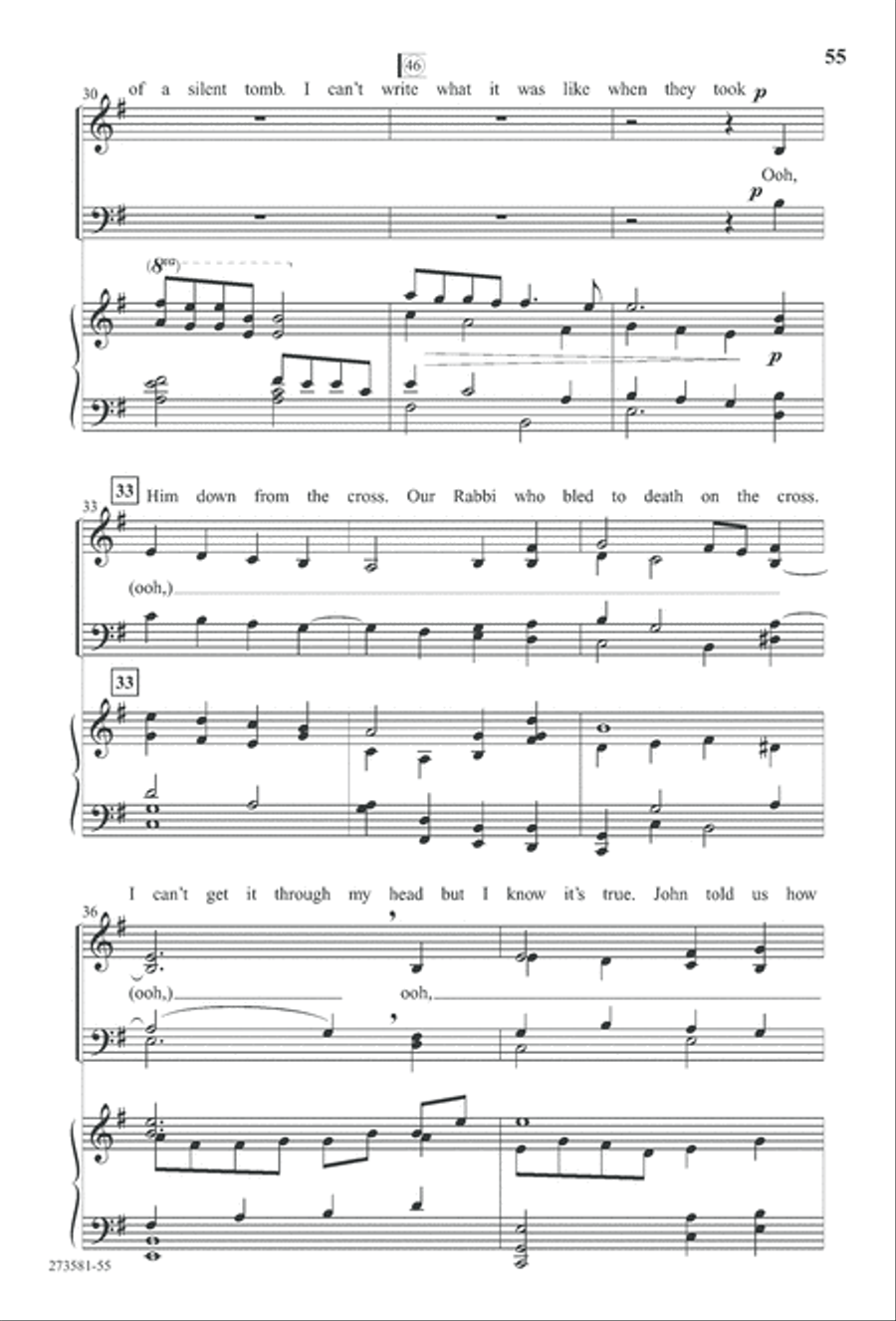 In His Hands (Digital Download) 4-Part scores gallery preview page 68