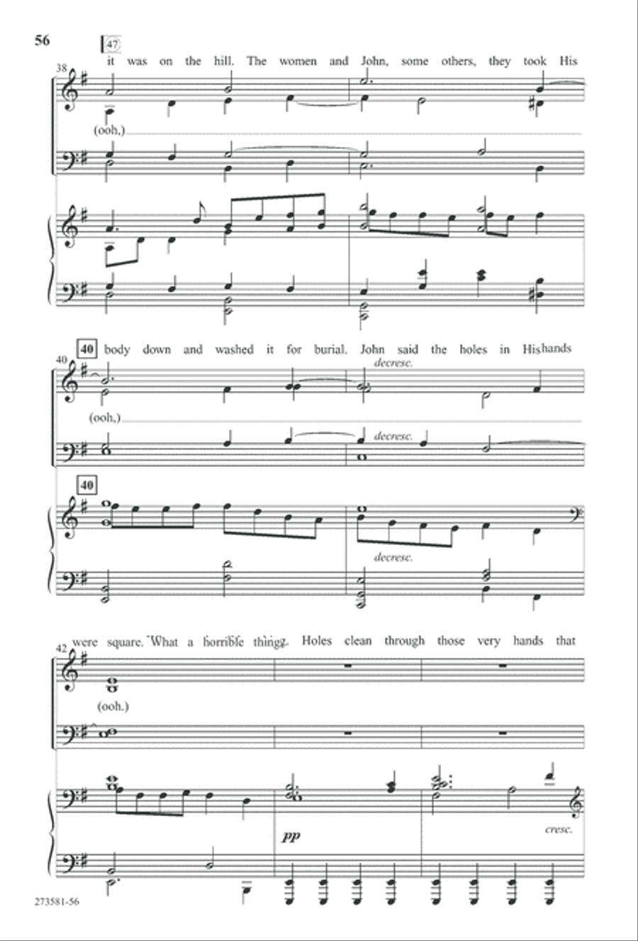 In His Hands (Digital Download) 4-Part scores gallery preview page 69