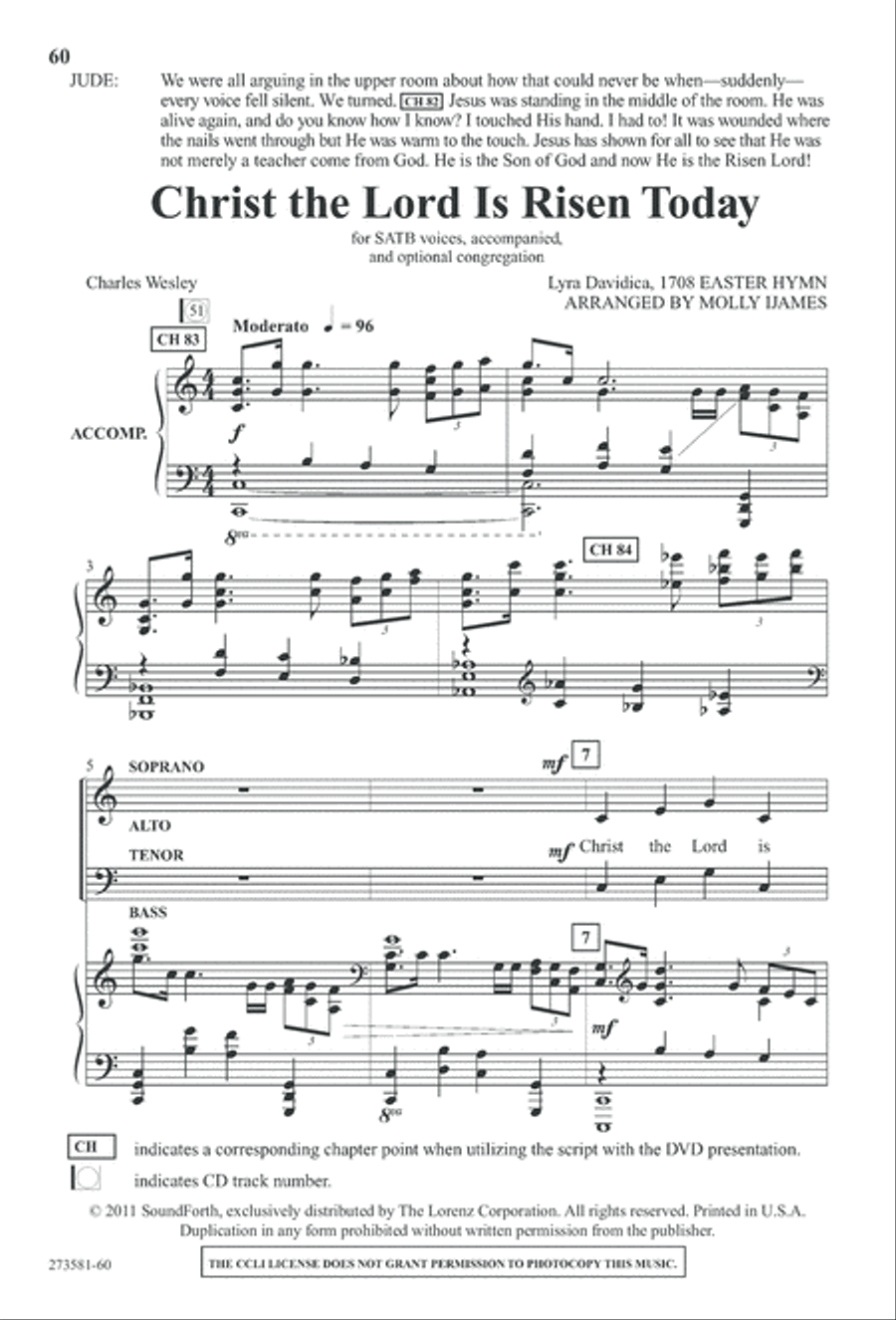 In His Hands (Digital Download) 4-Part scores gallery preview page 73