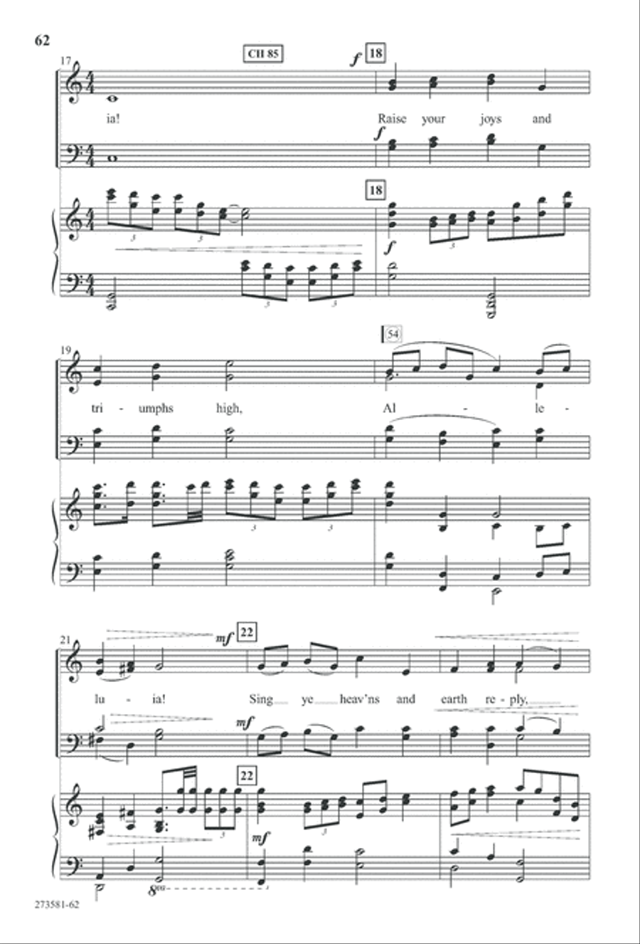 In His Hands (Digital Download) 4-Part scores gallery preview page 75