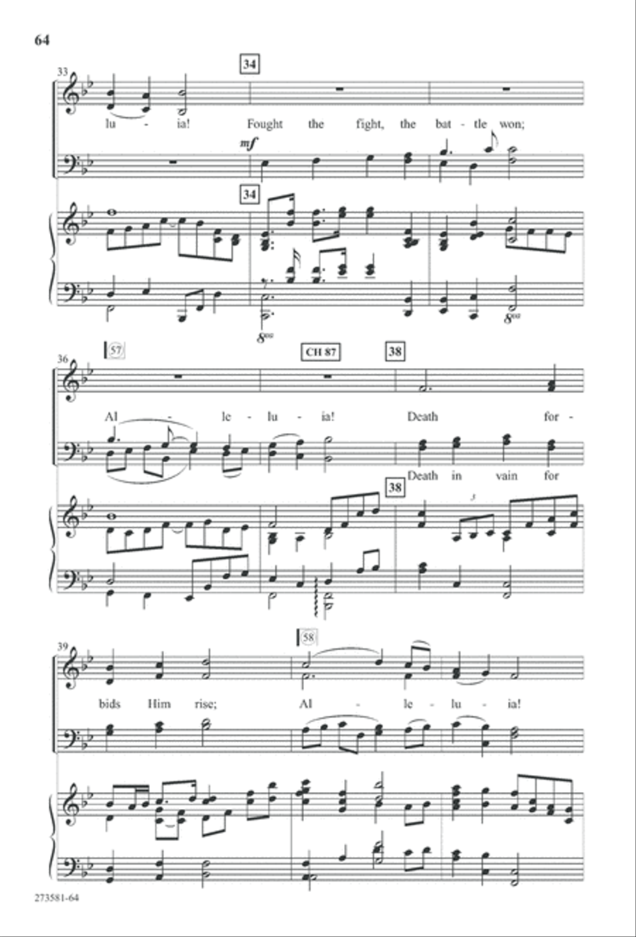 In His Hands (Digital Download) 4-Part scores gallery preview page 77