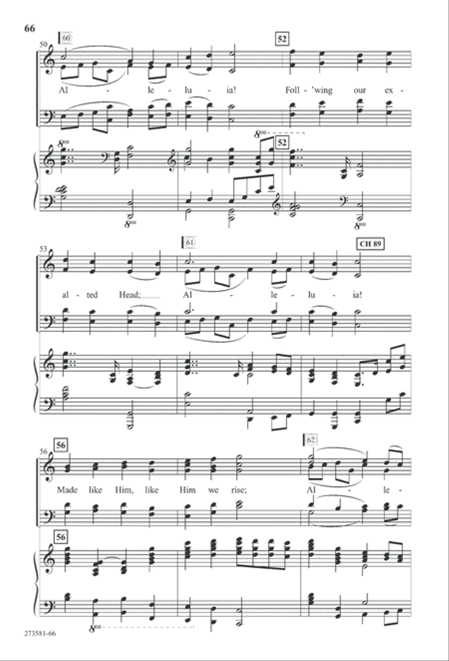 In His Hands (Digital Download) 4-Part scores gallery preview page 79