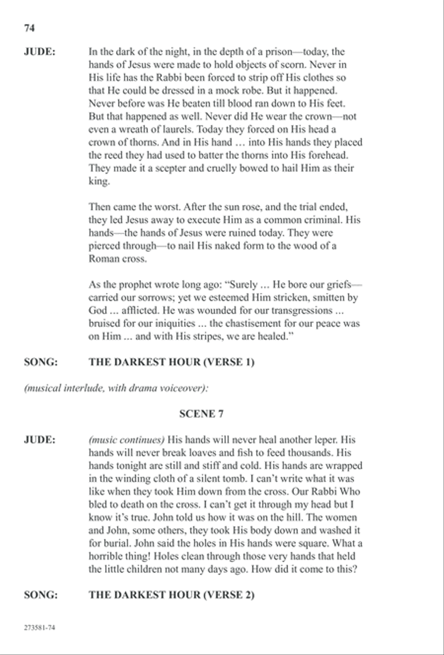 In His Hands (Digital Download) 4-Part scores gallery preview page 87