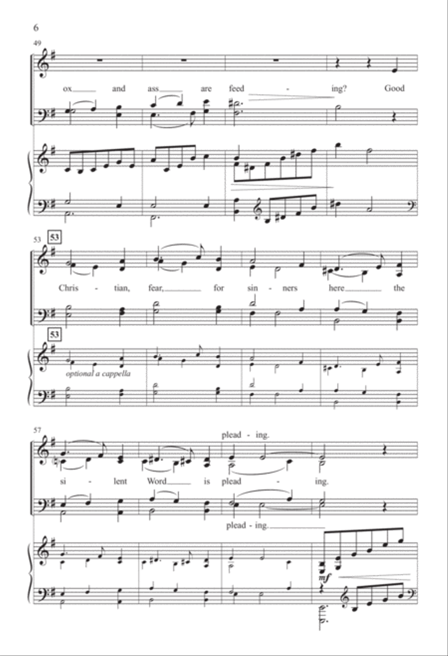 What Child Is This? (Digital Download) 4-Part scores gallery preview page 6