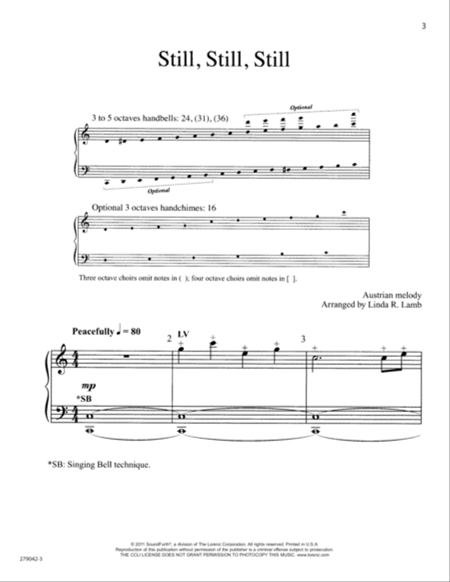 Still, Still, Still (Digital Download) 5-Octaves scores gallery preview page 3
