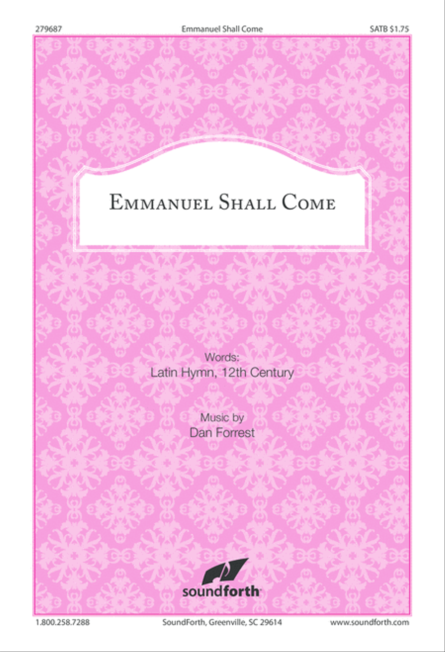 Emmanuel Shall Come (Digital Download) 4-Part scores gallery preview page 1