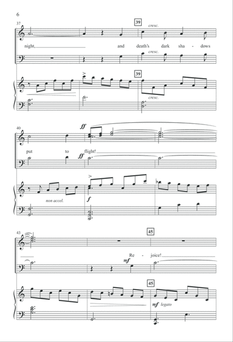 Emmanuel Shall Come (Digital Download) 4-Part scores gallery preview page 6