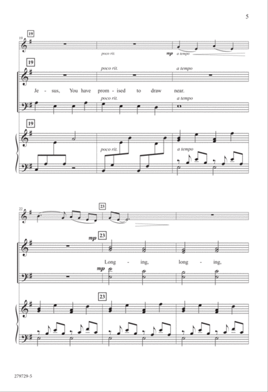 Rising Sun of Heaven (Digital Download) 4-Part scores gallery preview page 5