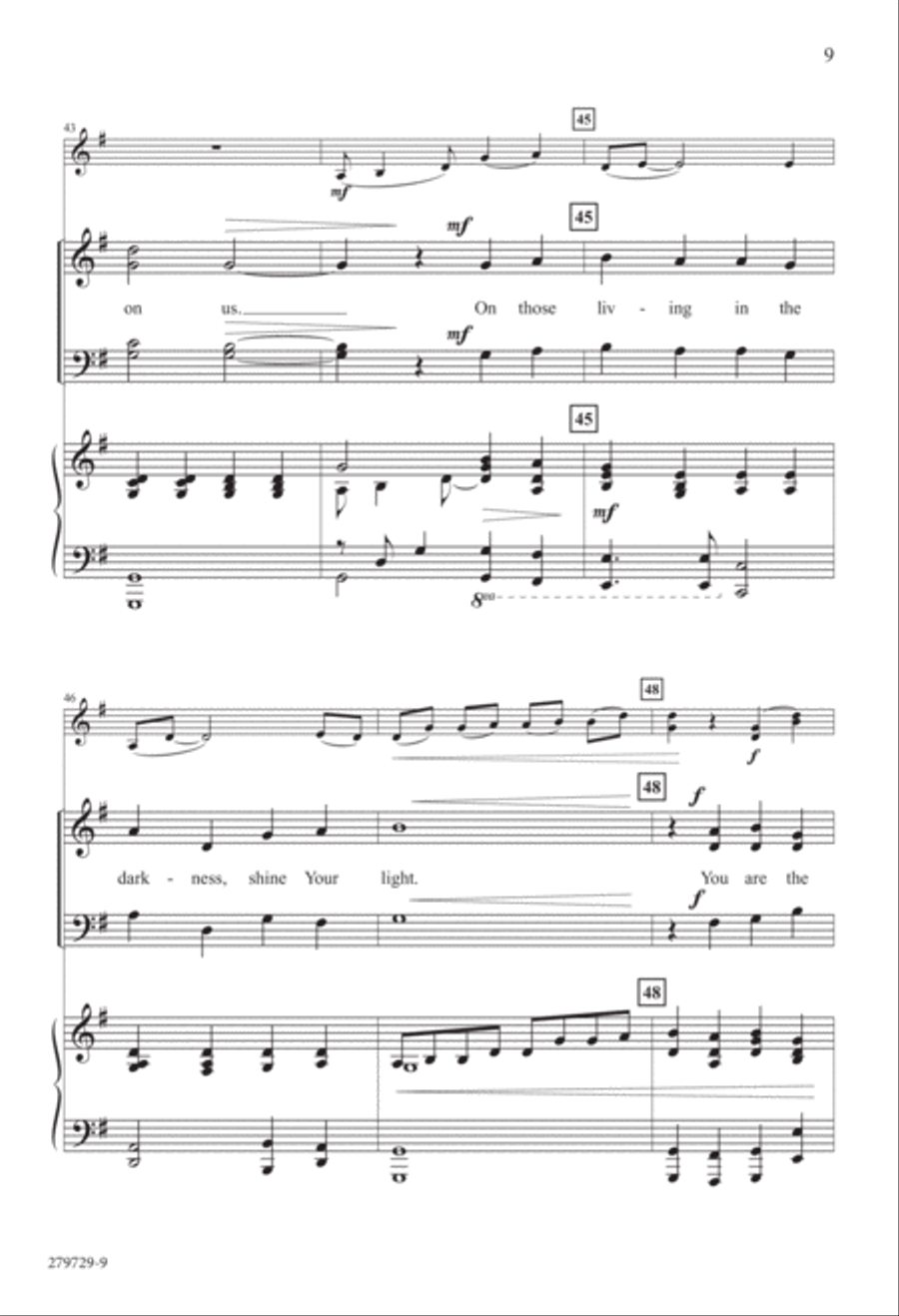 Rising Sun of Heaven (Digital Download) 4-Part scores gallery preview page 9