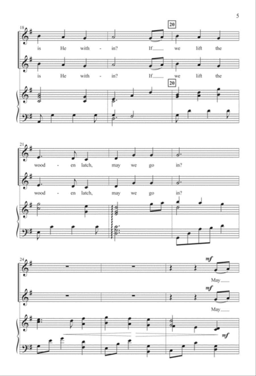 How Far Is It to Bethlehem? (Digital Download) 2-Part scores gallery preview page 5