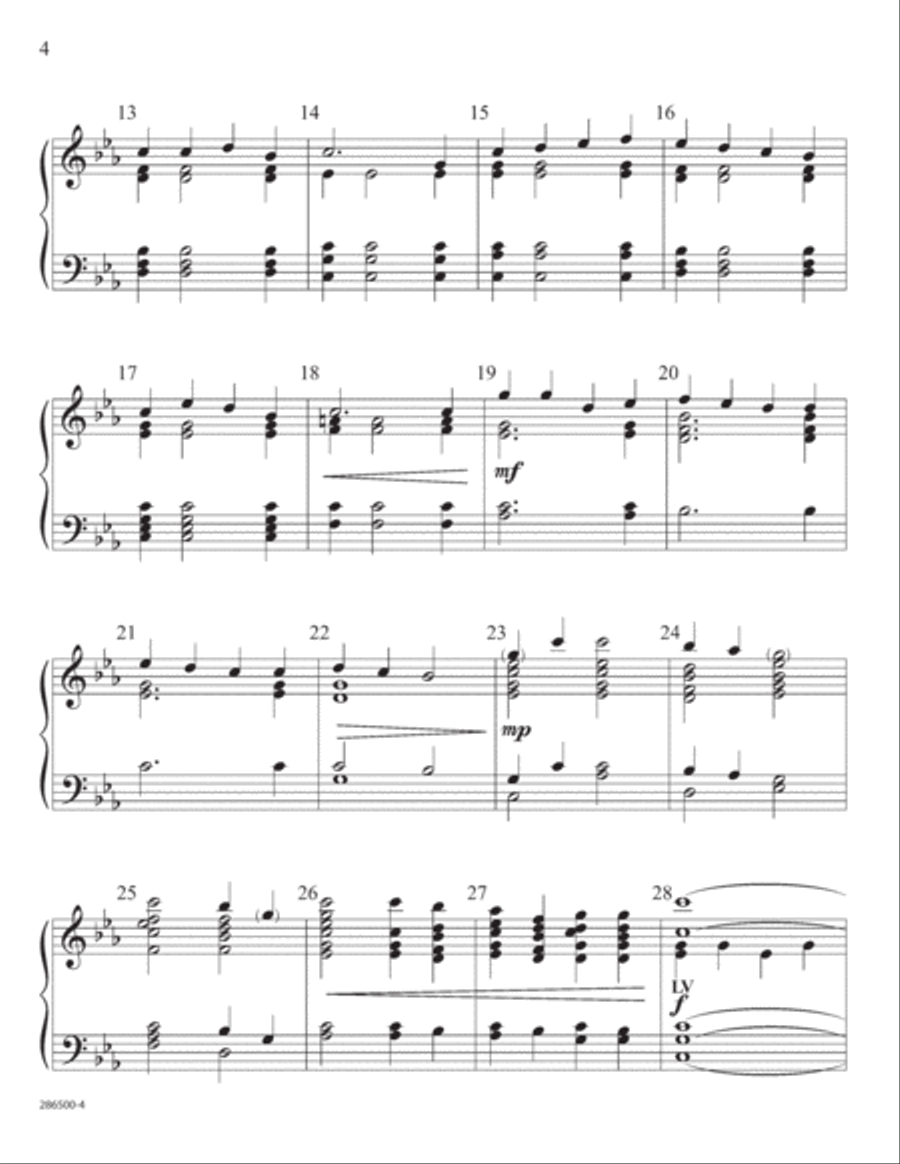 Twas in the Moon of Wintertime (Digital Download) 3-Octaves scores gallery preview page 4
