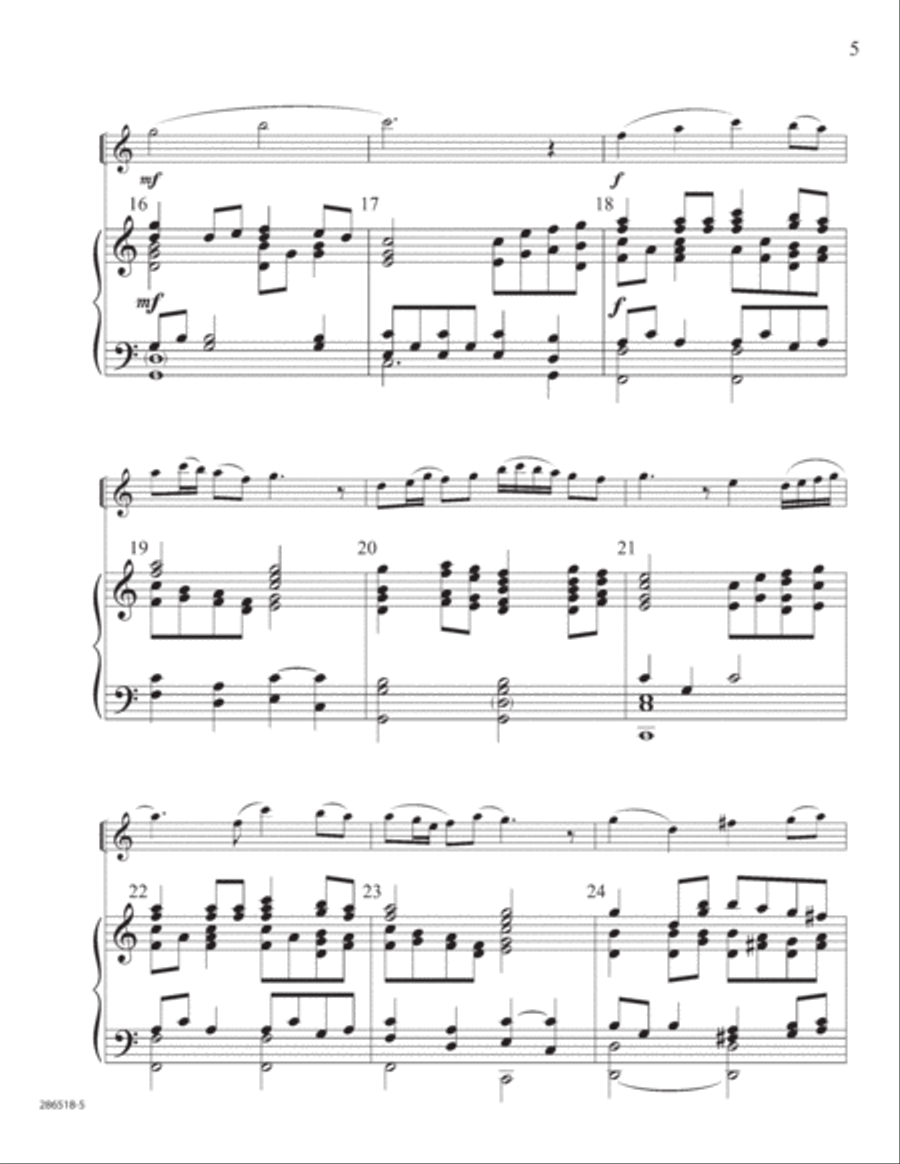 Tell Me the Story of Jesus 5-Octaves scores gallery preview page 5