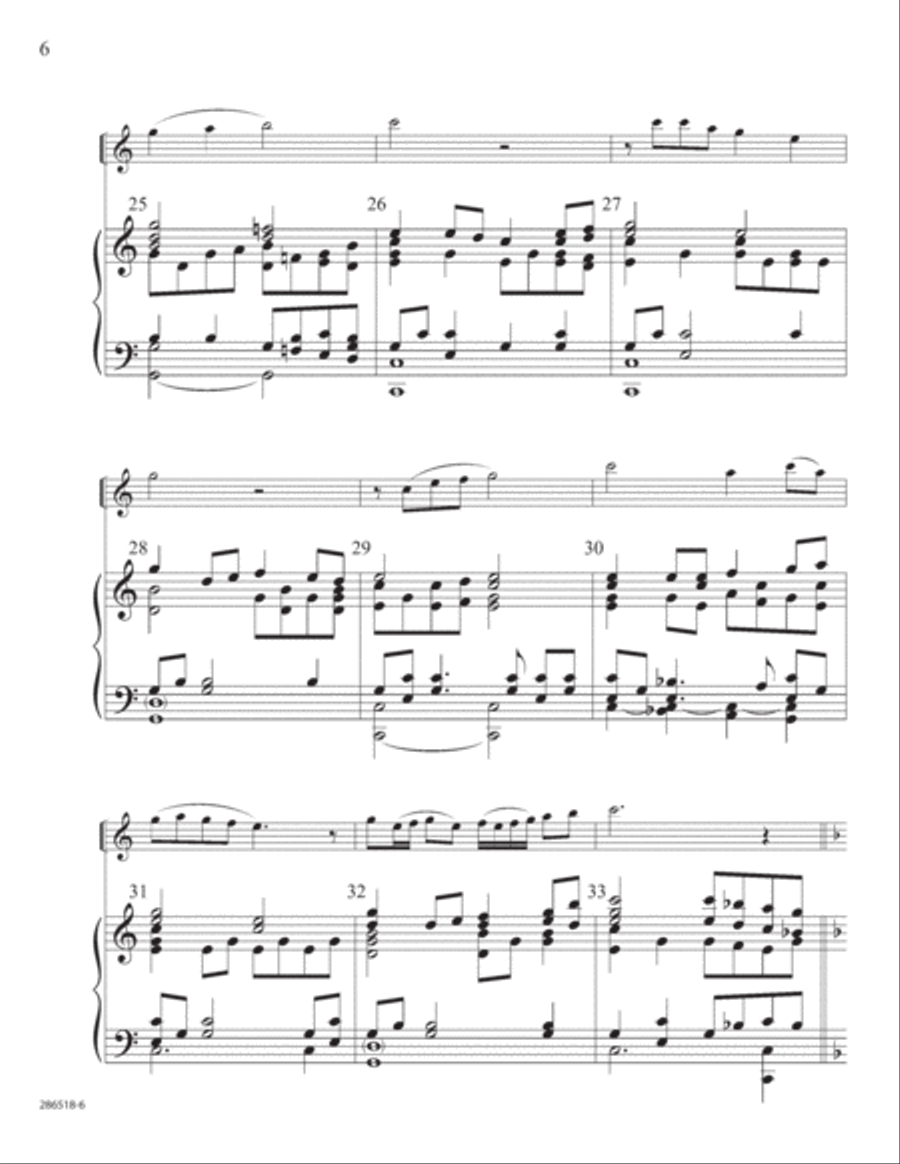 Tell Me the Story of Jesus 5-Octaves scores gallery preview page 6