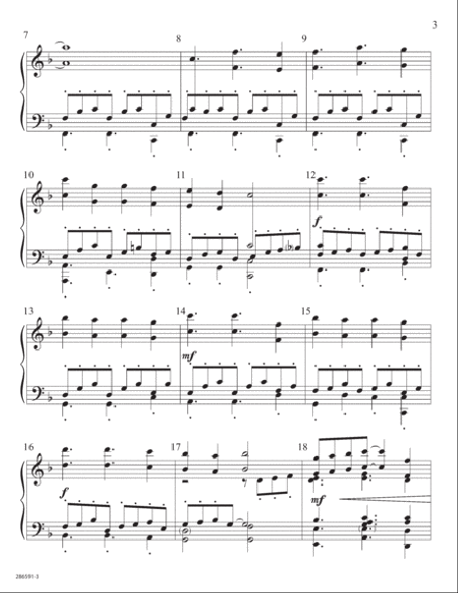 The Angels Sing The Angels Sing 5-Octaves scores gallery preview page 3