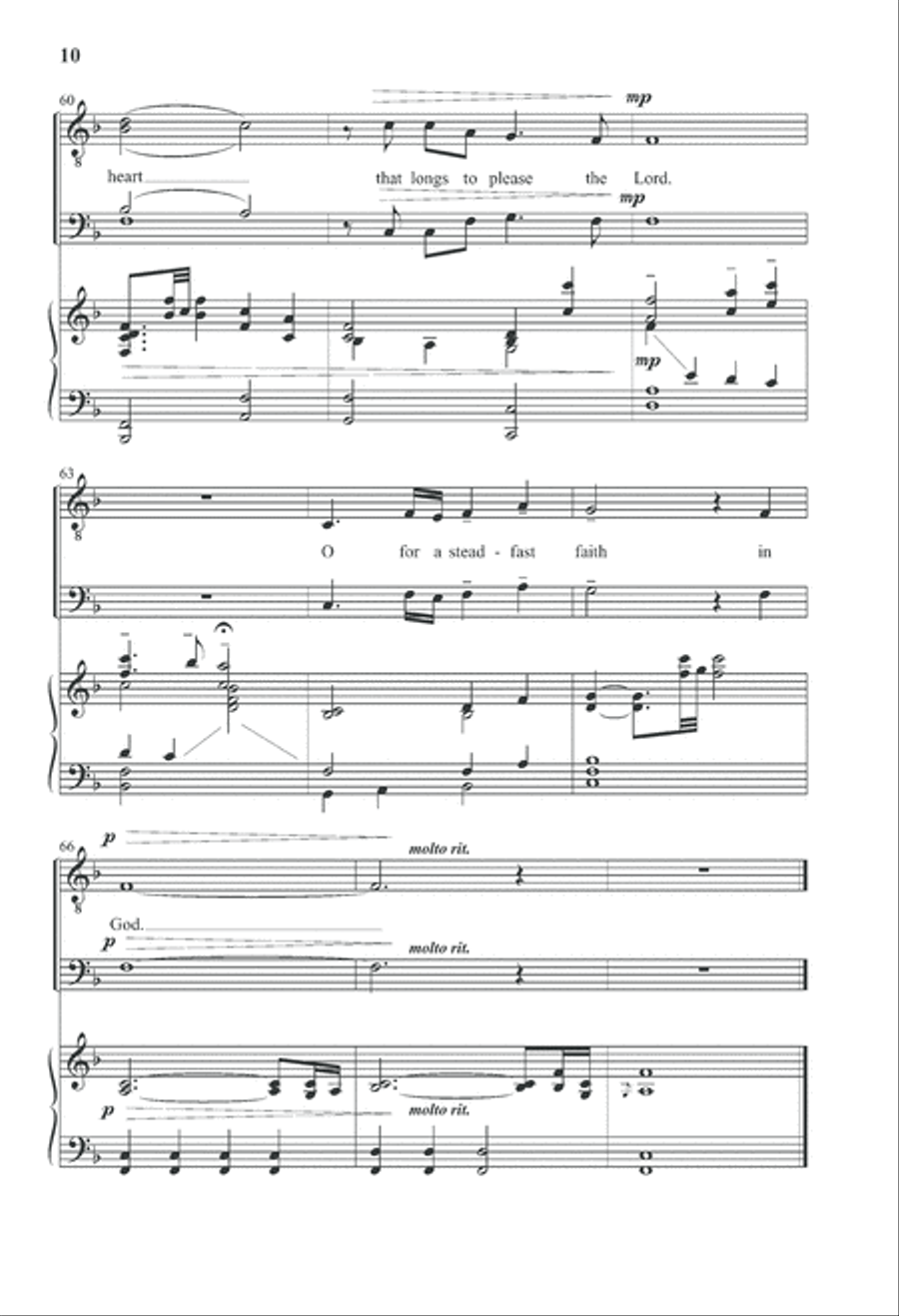 Steadfast Faith (Digital Download) TTBB scores gallery preview page 10