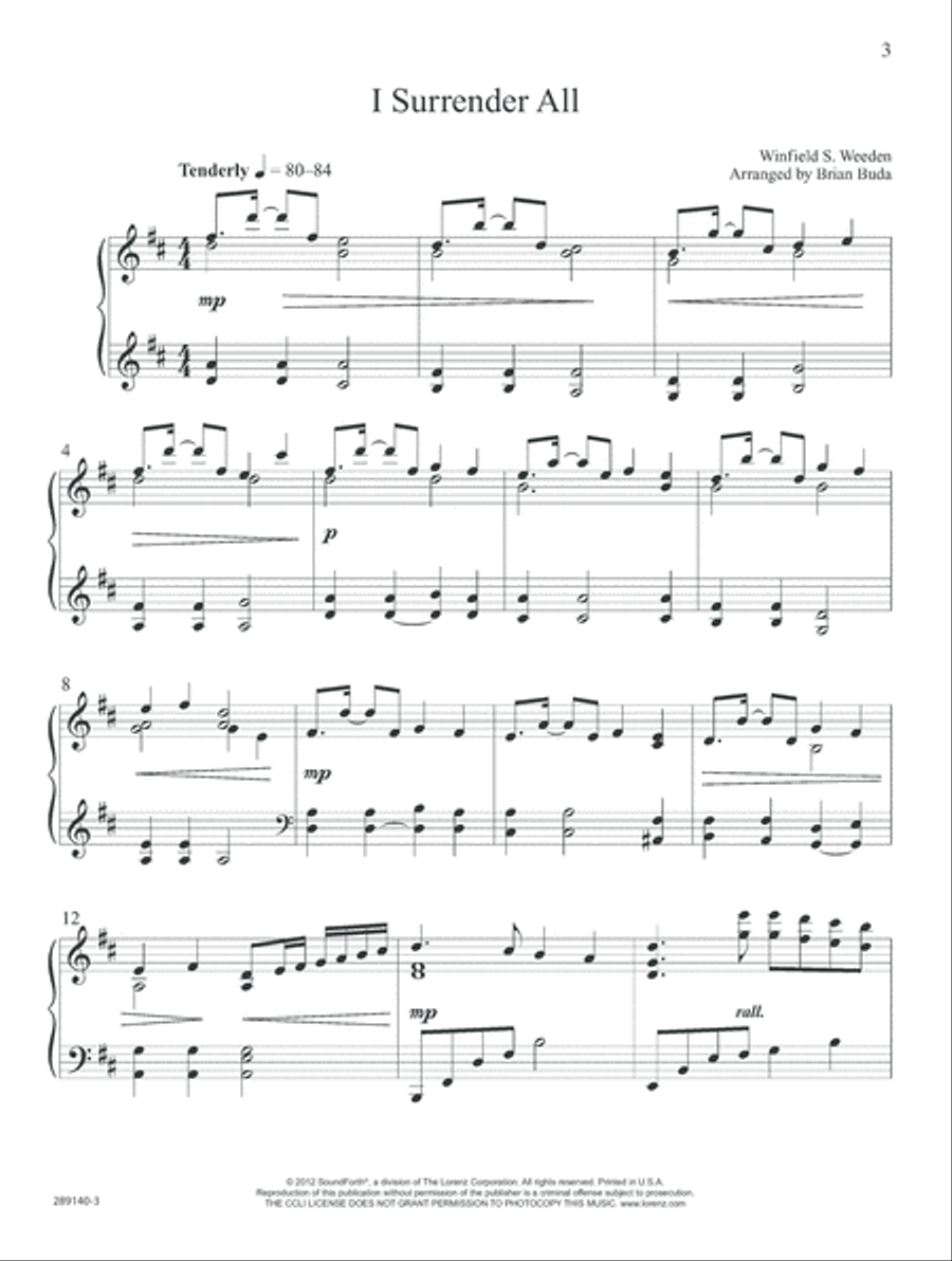 Call Me Home (Digital Download) Piano Solo scores gallery preview page 3