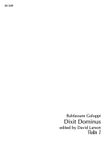 Dixit Dominus - Violin I