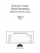 Dixit Dominus - Violin II Violin scores gallery preview page 3