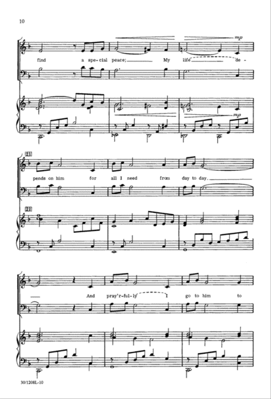 Sensible Solutions for Slim Sundays (Digital Download) 3-Part scores gallery preview page 12