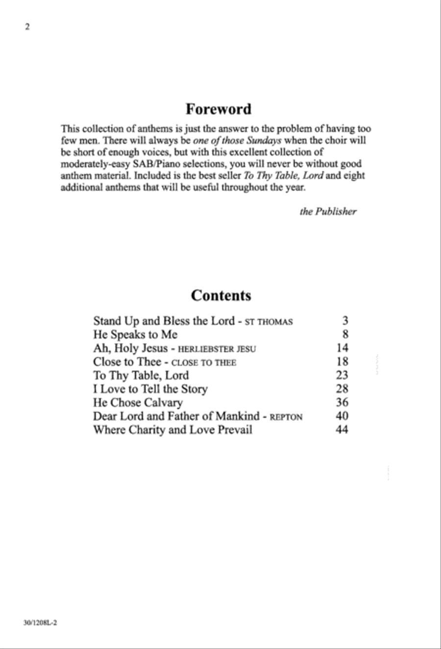 Sensible Solutions for Slim Sundays (Digital Download) 3-Part scores gallery preview page 4